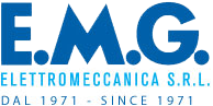 EMG Elettronica (brand of NIDEC) logo